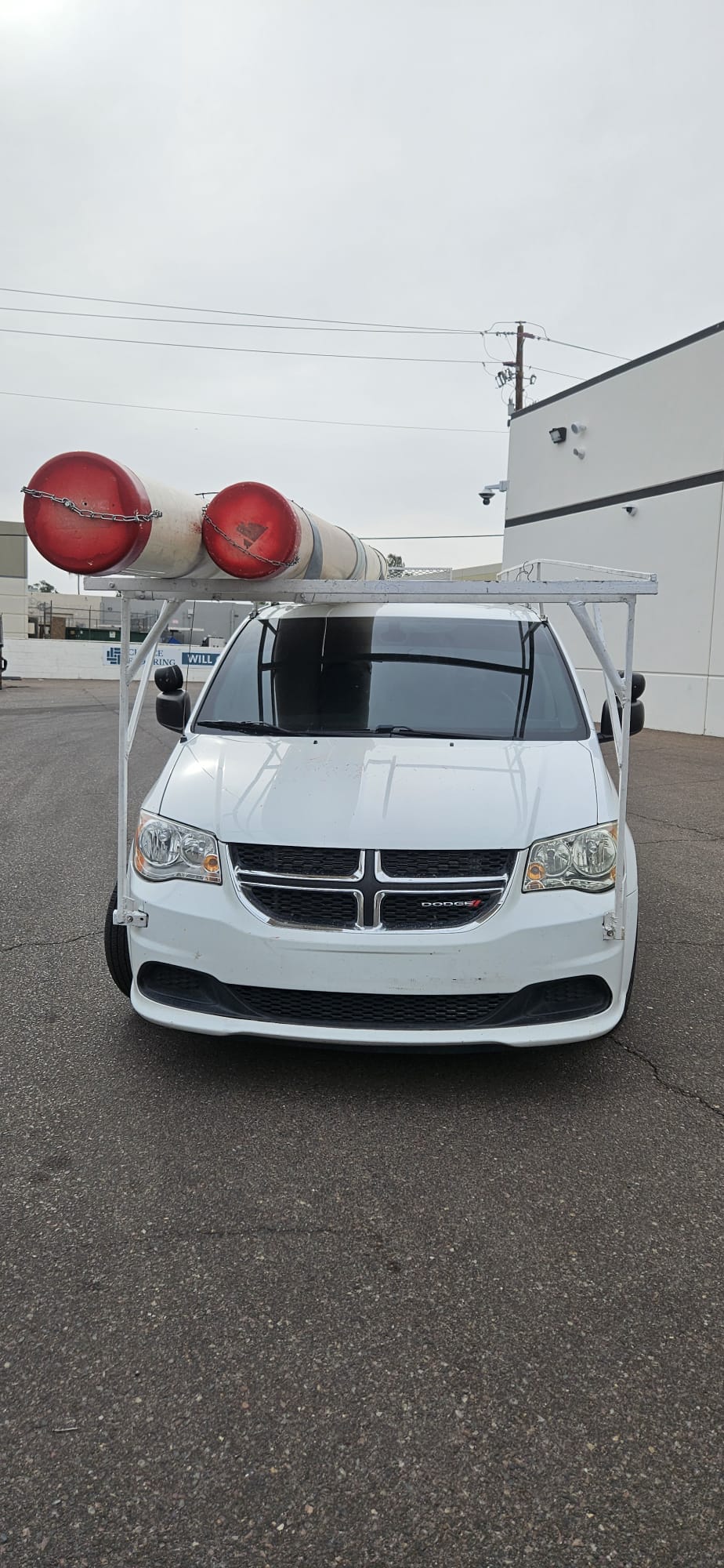Garage door replacement company vehicle in Glendale AZ